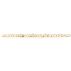 Breichled Aur Melyn 9ct 6"