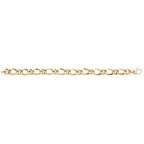 Breichled 9ct Aur Melyn 7.5"