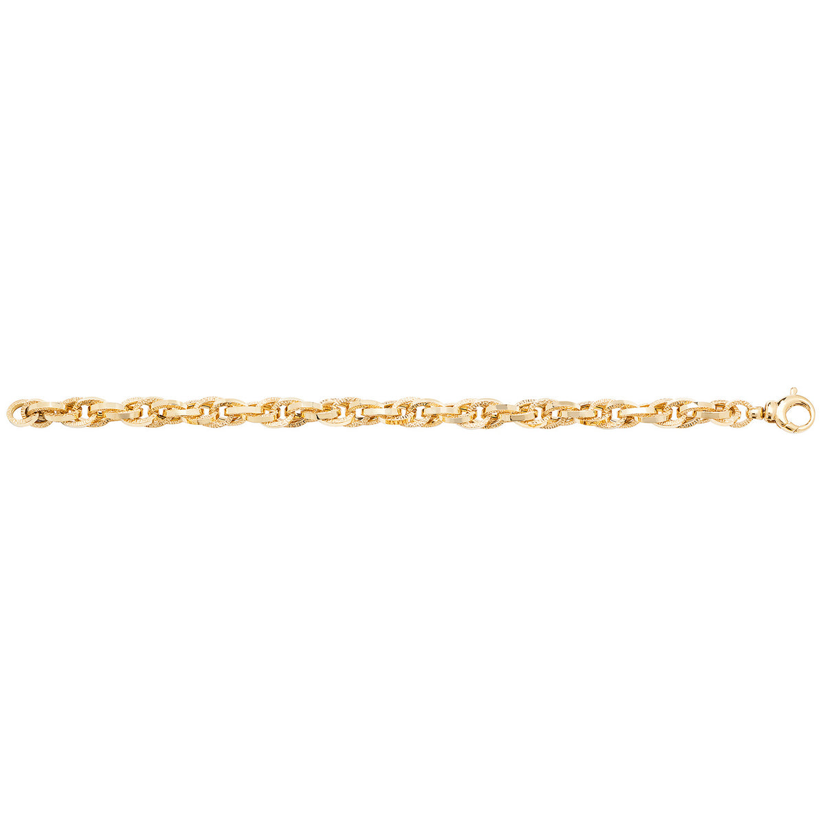 9ct Yellow Gold 7.5" Bracelet