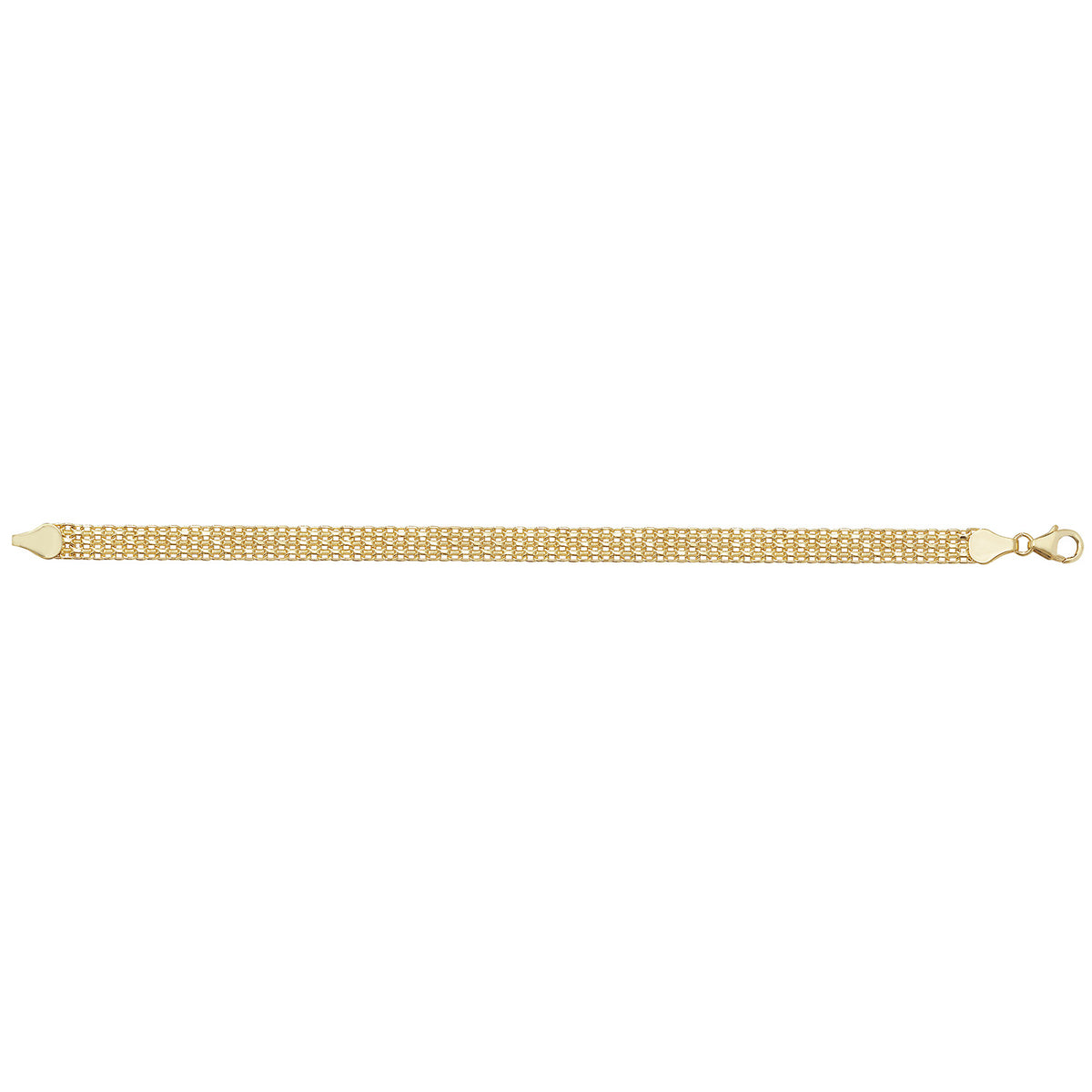 9ct Yellow Gold 7.5" Bracelet