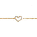 Breichled Aur Melyn 9ct