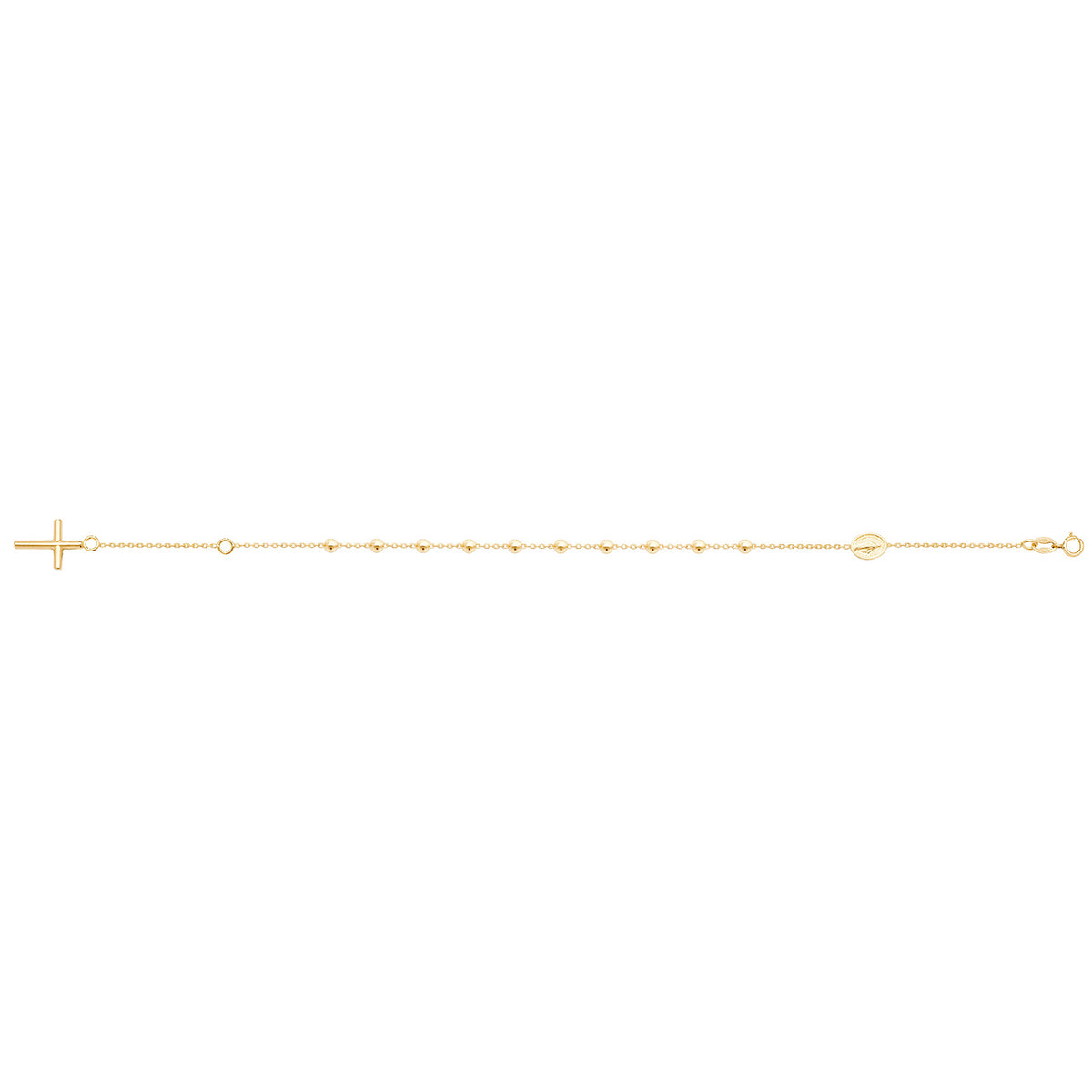 9ct Yellow Gold 7.5" Bracelet
