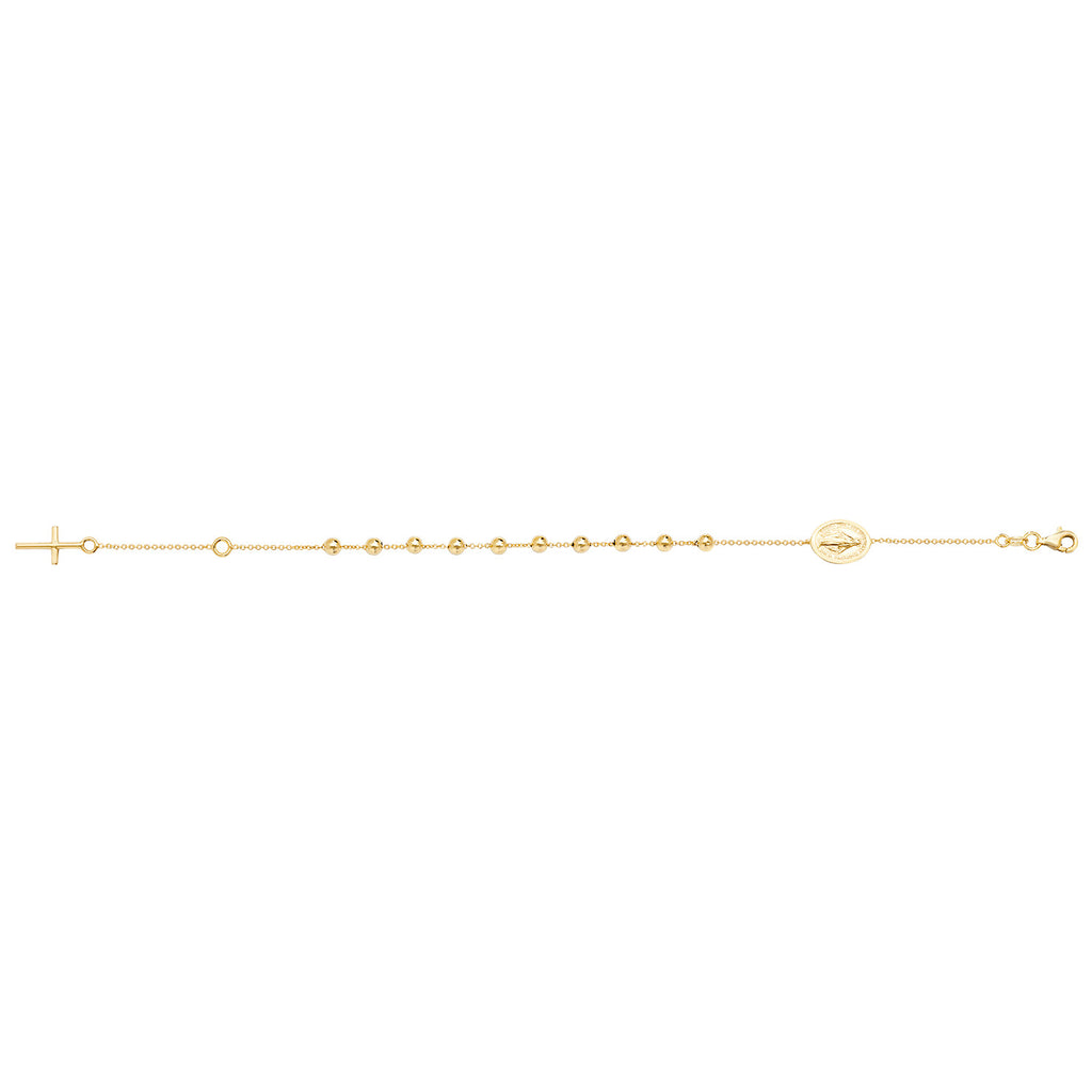 9ct Yellow Gold 7.5" Bracelet