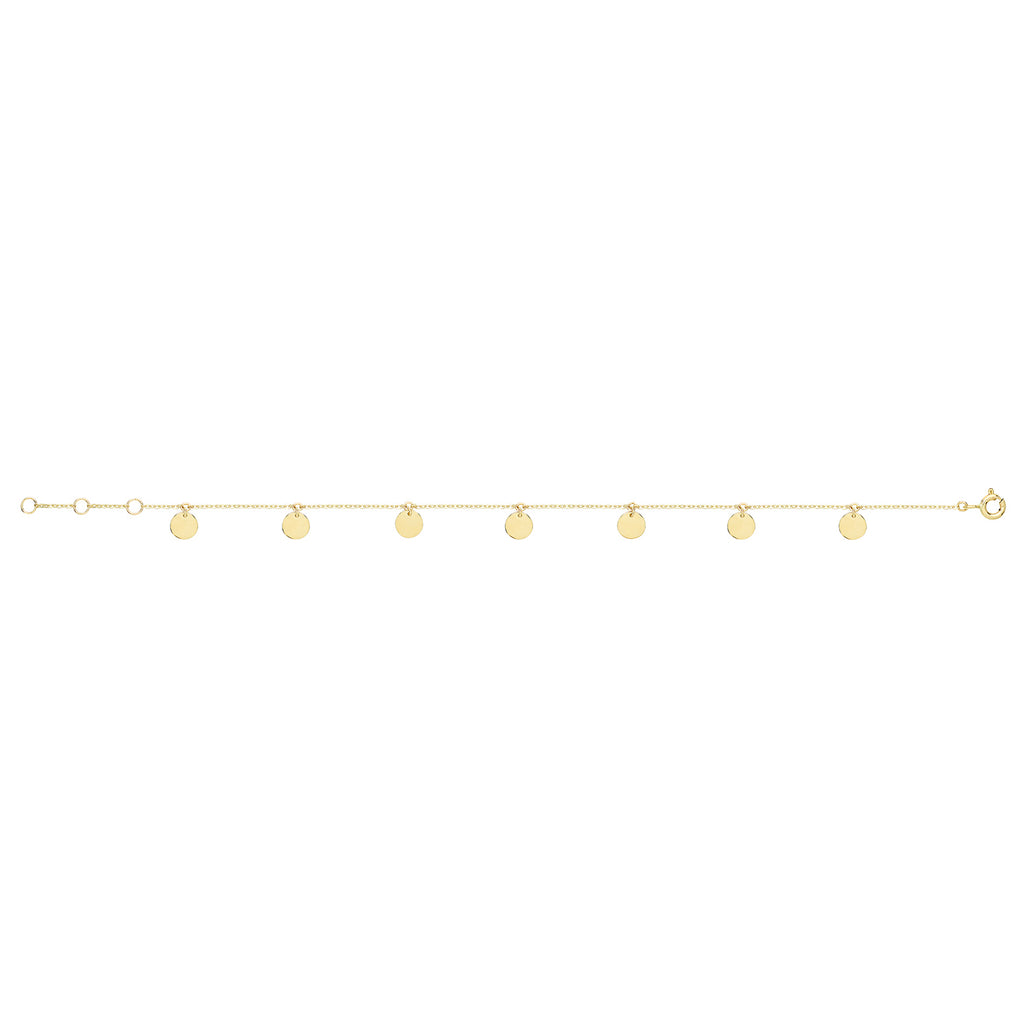 9ct Yellow Gold Charm Bracelet