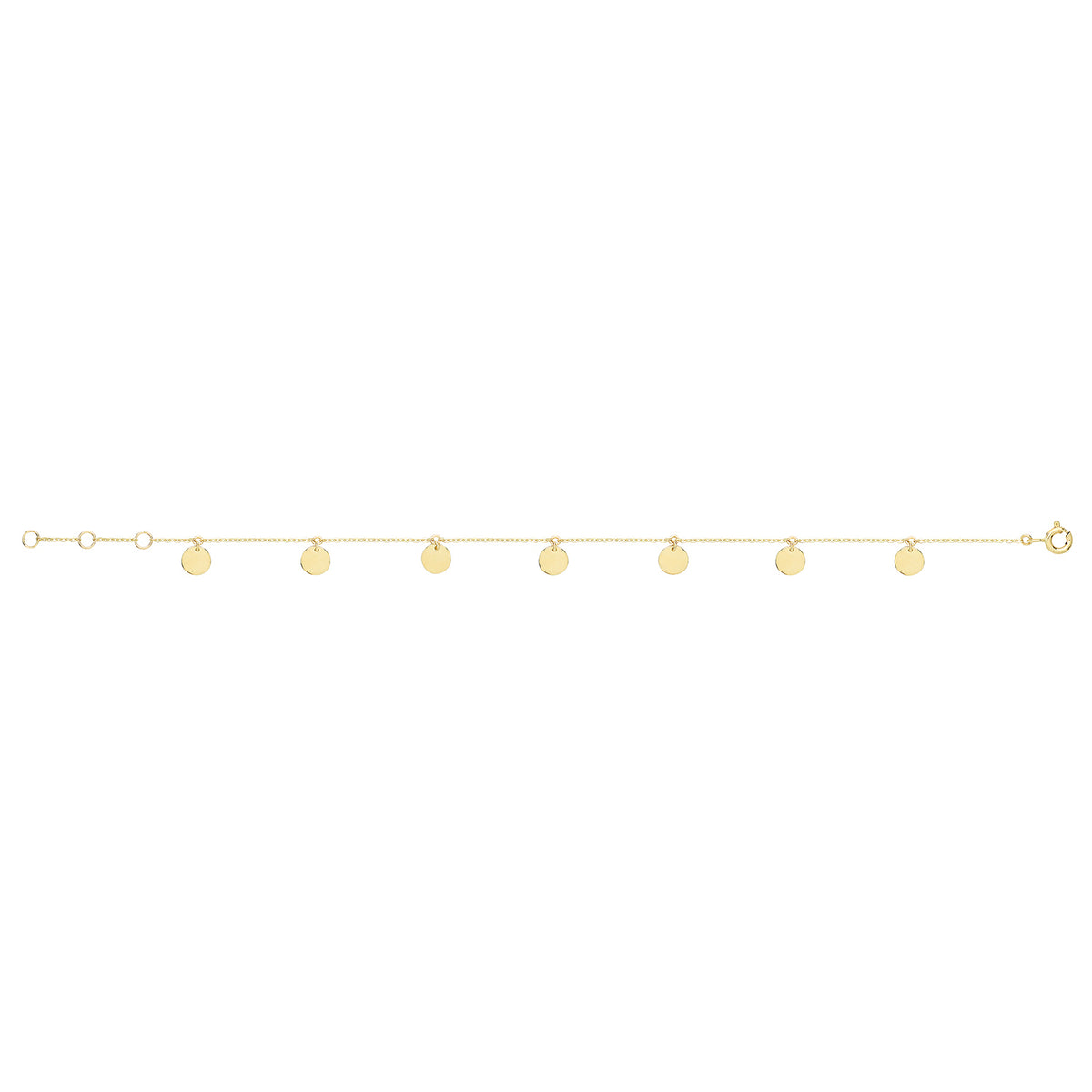 9ct Yellow Gold Charm Bracelet