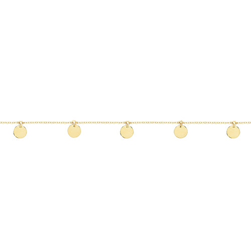 9ct Yellow Gold Charm Bracelet