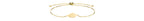 Breichled Aur Melyn 9ct