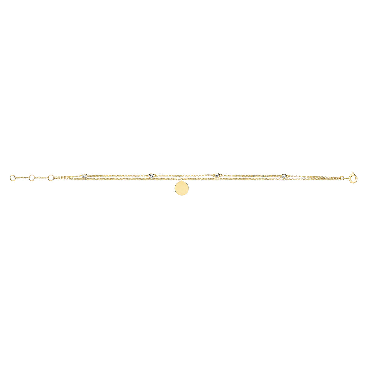 9ct Yellow Gold Charm Bracelet