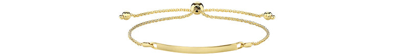 9ct Yellow Gold ID Bracelet
