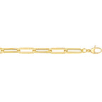 Breichled Aur Melyn 9ct 7.5"