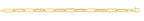 Breichled Aur Melyn 9ct 7.5"