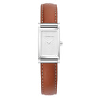Herbelin Antares Ladies Brown Leather Watch Strap BRAC17048A02