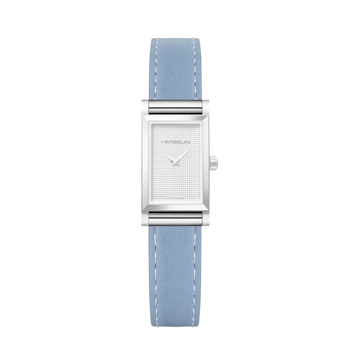Herbelin Antares Ladies Arctic Blue Leather Watch Strap BRAC17048A106