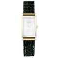 Strap Lledr Melfed Gwyrdd Merched Herbelin Antares BRAC17048P120