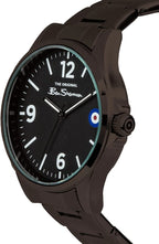 Ben Sherman Mens Watch with Black Dial and Black Bracelet BS058BM