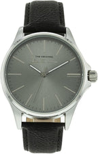 Ben Sherman Mens Watch with Grey Dial and Black Strap BS066EB