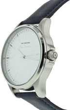 Ben Sherman Mens Watch with White Dial and Blue Strap BS066U