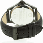 Ben Sherman Mens Watch with Black Dial and Black Leather Strap BS068B