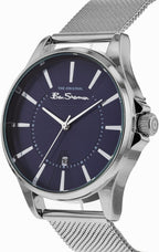 Ben Sherman Mens Watch with Navy Dial and with Milanese Strap BS075USM