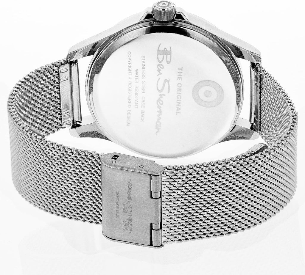 Ben Sherman Mens Watch with Navy Dial and with Milanese Strap BS075USM