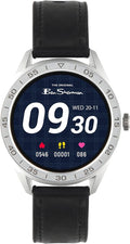 Ben Sherman Mens Smart Watch with Black Silicone Strap BS079B