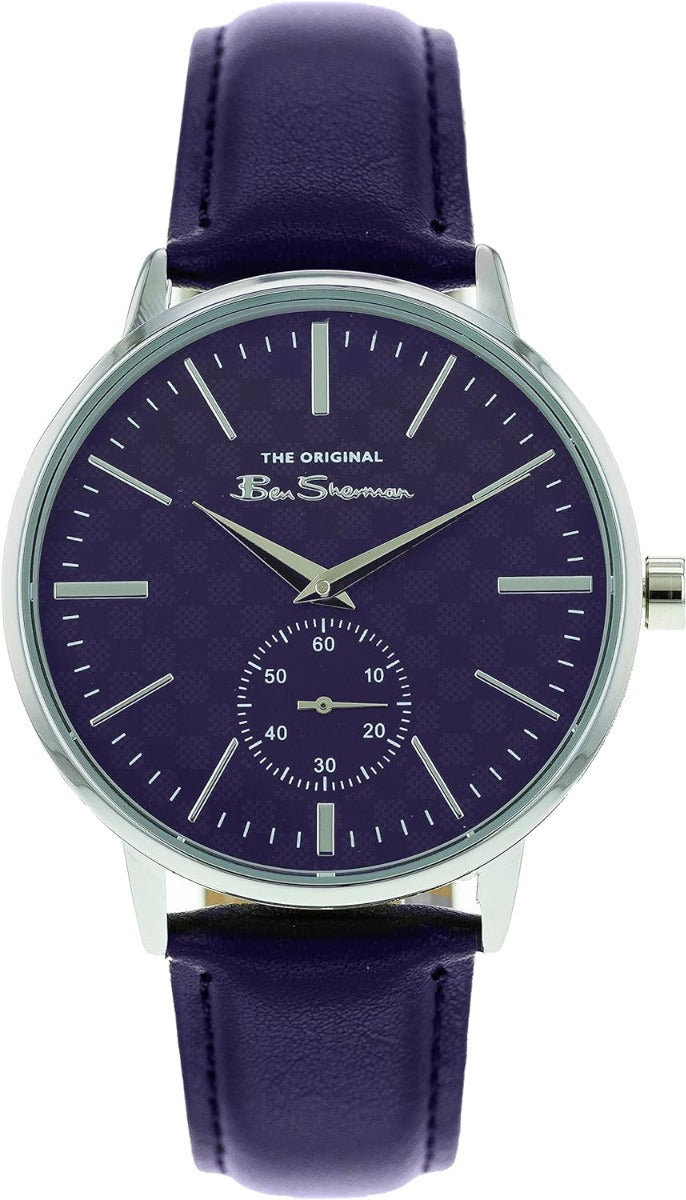 Ben Sherman Mens Watch with Blue Dial and Blue Strap BS085U