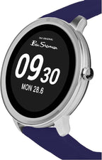 Ben Sherman Mens Smart Watch with Navy Silicone Strap BS087U
