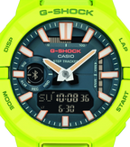 Casio G-Shock Mens Analogue Digital Watch with Black Dial and Yellow Strap GBA-950-9A3ER