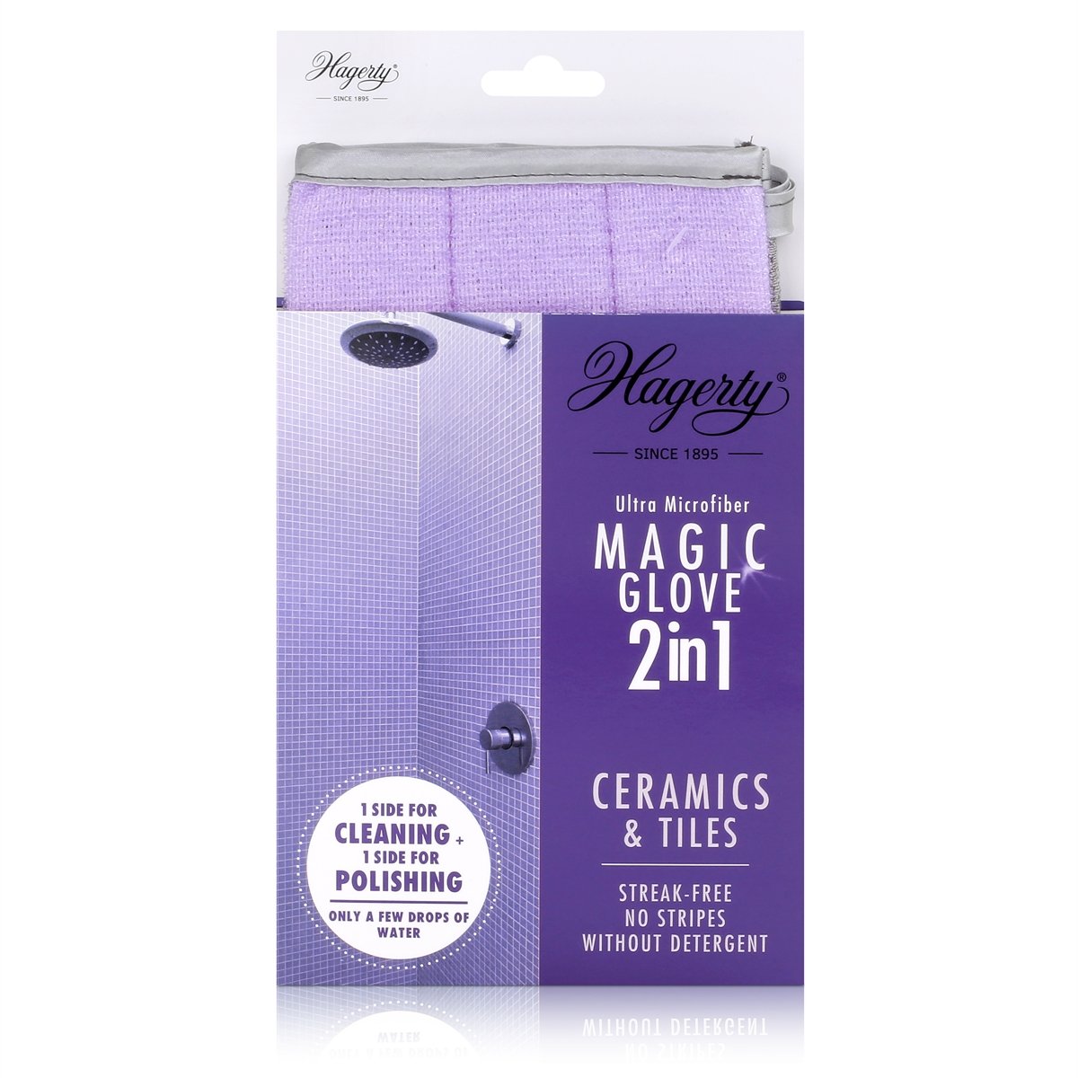 Hagerty Microfibre Cleaning Glove for Ceramics and Tiles A102224