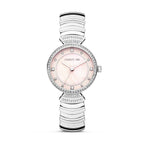 Cerruti Ladies Watch with Pink MOP Dial and Silver Bracelet CIWLG2225101