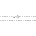 9ct White Gold Belcher Chain
