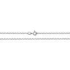 9ct White Gold Belcher Chain