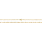 9ct Yellow Gold Figaro Chain