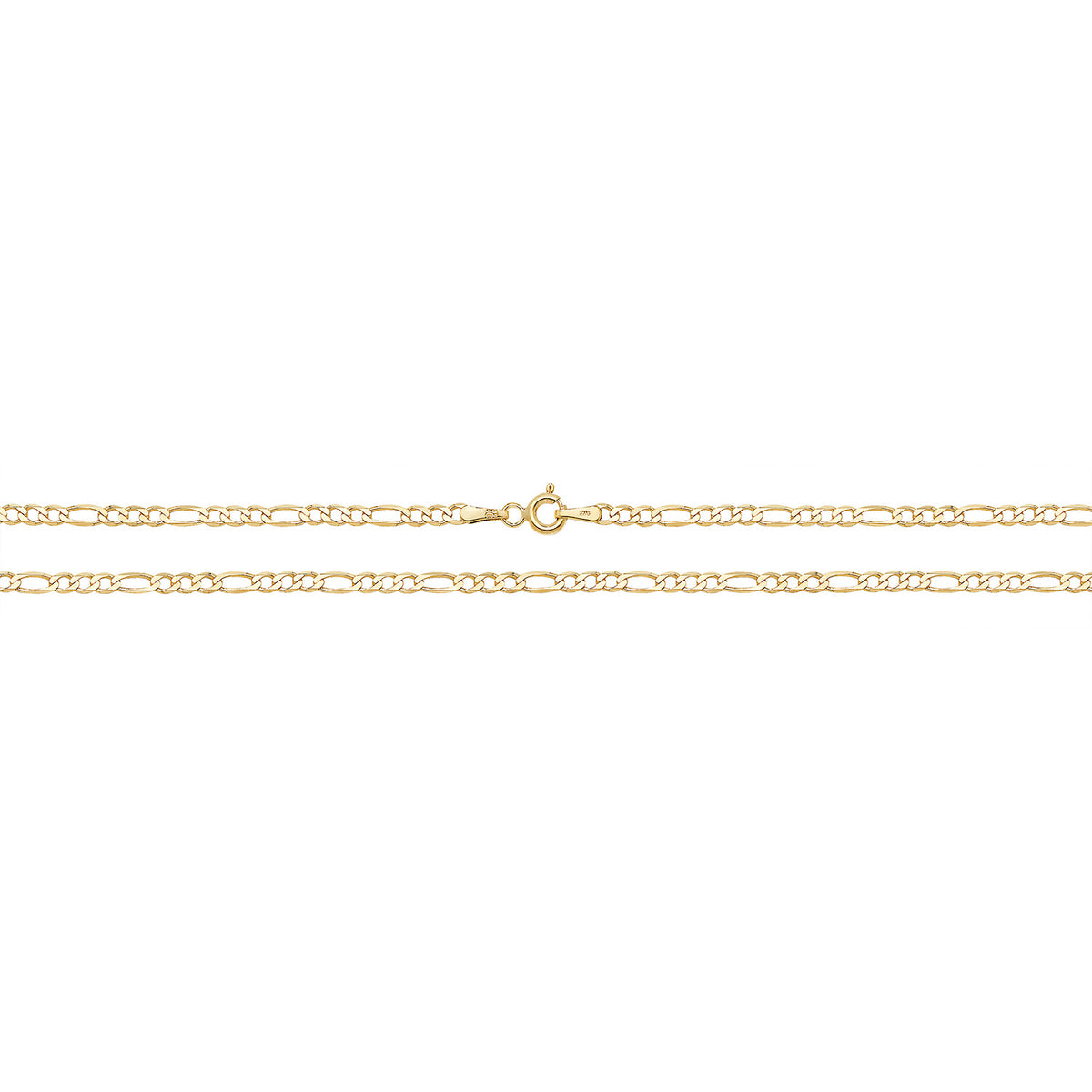 9ct Yellow Gold Figaro Chain