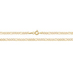 9ct Yellow Gold Figaro Chain