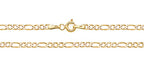 9ct Yellow Gold Figaro Chain