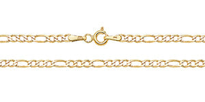 9ct Yellow Gold Figaro Chain