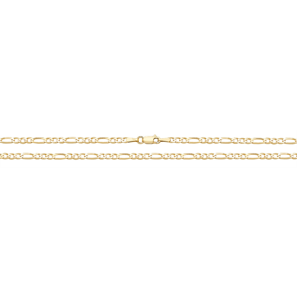 9ct Yellow Gold Figaro Chain