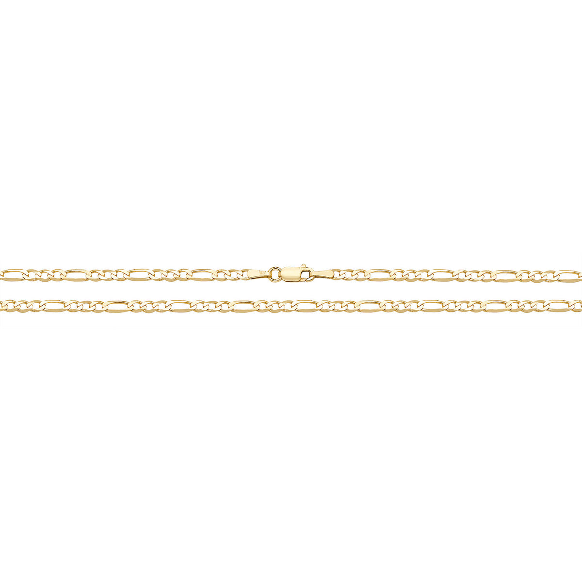 9ct Yellow Gold Figaro Chain