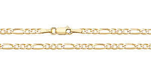 9ct Yellow Gold Figaro Chain