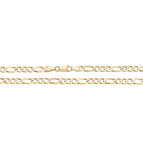 9ct Yellow Gold Figaro Chain