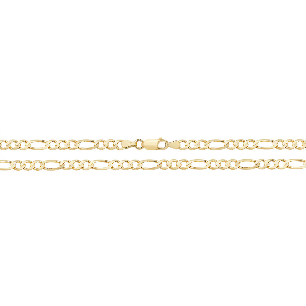 9ct Yellow Gold Figaro Chain