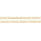 9ct Yellow Gold Figaro Chain