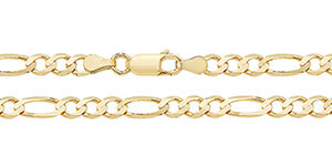 9ct Yellow Gold Figaro Chain