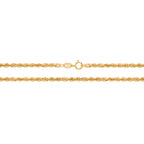 9ct Yellow Gold Rope Chain