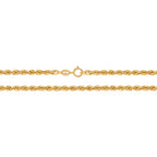 9ct Yellow Gold Rope Chain