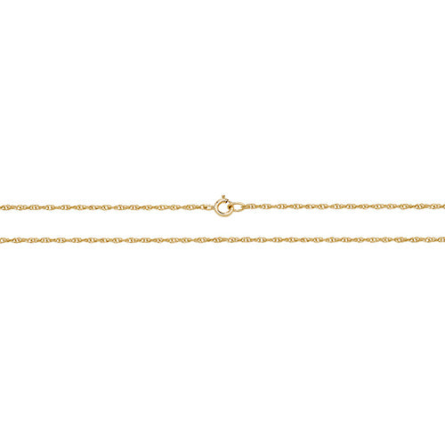 9ct Yellow Gold Prince Of Wales Chain
