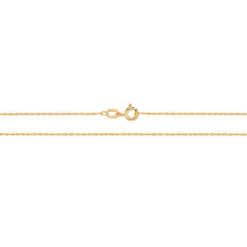 9ct Yellow Gold Rope Chain