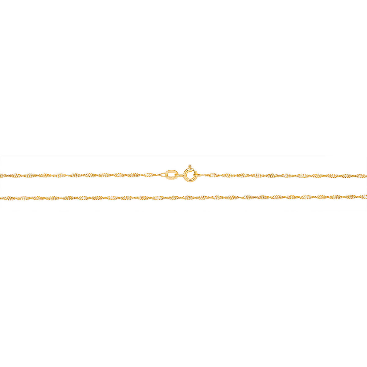 9ct Yellow Gold Rope Chain