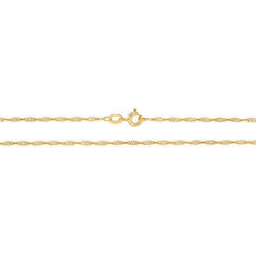 9ct Yellow Gold Rope Chain